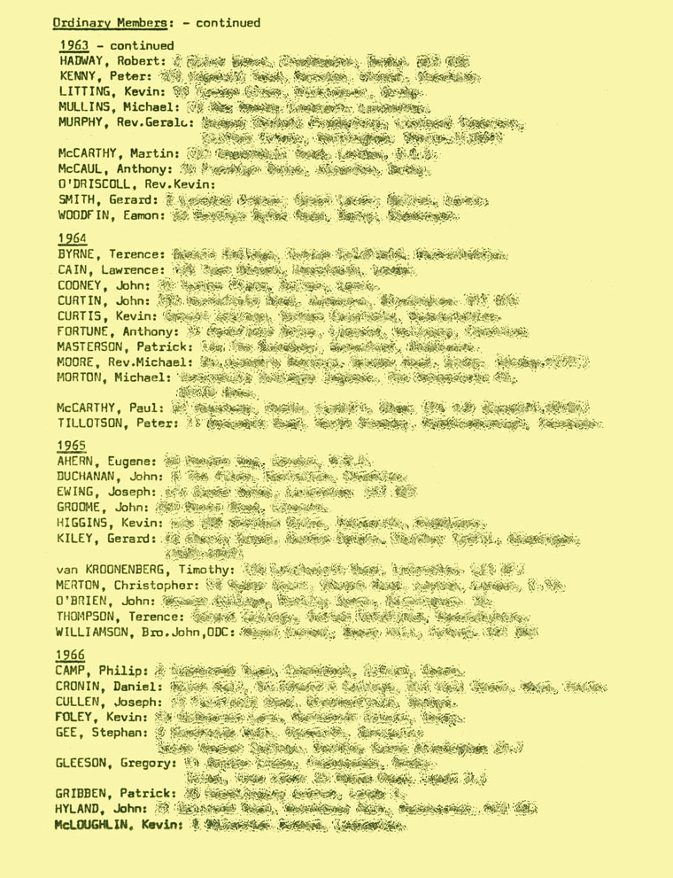 Hugonian Association Directory 1974 page 17