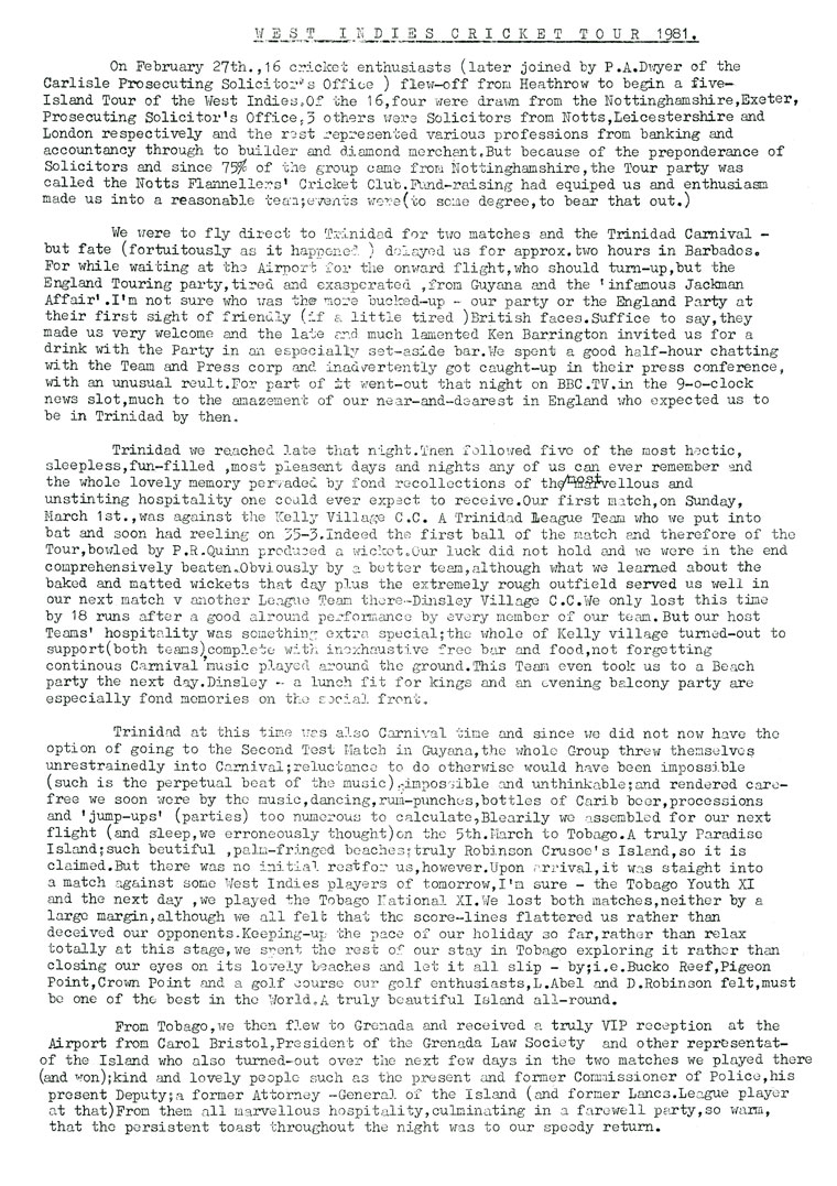 Hugonian Association Circular April 1981 page 5