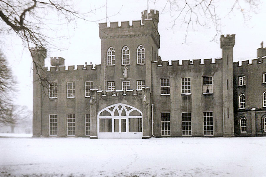 Front View and Main Entrance, Winter 1962