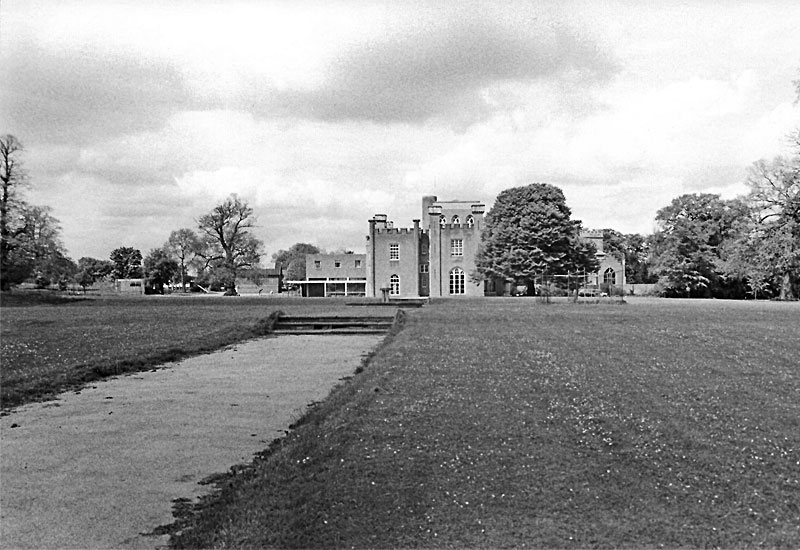 Hall from the lake, 1980s