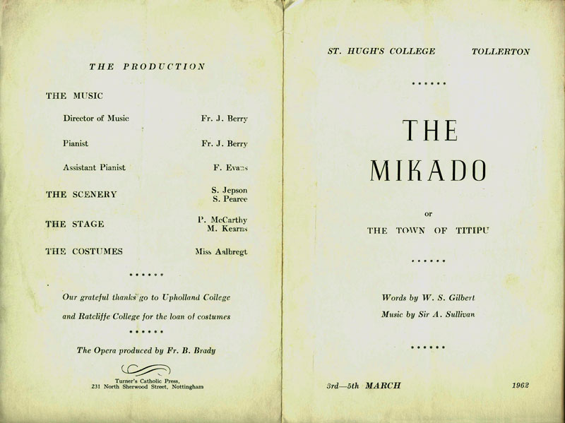 The Mikado cover